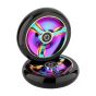 Drone Helios 1 Hollow-Spoked Feather Light 110mm Scooter Wheel - Neochrome - Pair