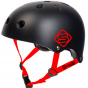 Skates.co.uk ABS Skate Helmet - Black / Red