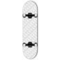 Fracture All Over Comic Series Complete Skateboard - White 8"