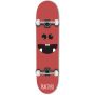 Fracture Lil Monsters Series Complete Skateboard - Red 8"