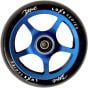 Drone Luxe Series 120mm Scooter Wheel - Black / Blue