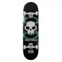 Rampage Critical Skull 8" Complete Skateboard - Black
