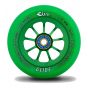 River Glide Emerald Green 110mm Scooter Wheel inc Bearings