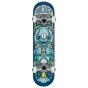 Rocket Alien Pile-up Complete Skateboard - Blue 7.375"