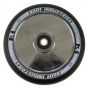 Root Industries AIR Hollowcore 120mm Scooter Wheel - Black / Mirror Chrome Silver