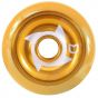 Blazer Pro 100mm Metal Core Shuriken Wheel - Yellow / Gold