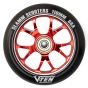 Slamm V Ten 110mm Scooter Wheel - Black / Red