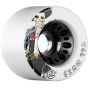 Rollerbones Day Of The Dead Quad Derby Wheels White 94A x4