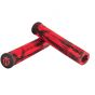 Oath Bermuda 165mm Scooter Grips - Red / Black Marble