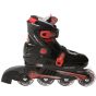 Xcess Skates MX S780 Adjustable Black Red Inline Skates / Rollerblades