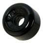 SFR Slick Quad Roller Skate Wheels - Black