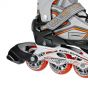 RD Stingray R7 Adjustable Inline Skates - Grey / Orange