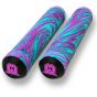 Madd MGP 180mm Swirl Grind Scooter Grips - Pink / Teal