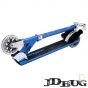 JD Bug Classic Street 120 Reflex Blue Push Foldable Scooter
