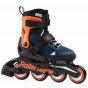 Rollerblade 2020 Microblade Adjustable Inline Skates - Blue / Orange