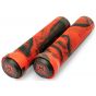 Madd MGP 150mm Swirl Scooter Grips - Red / Black