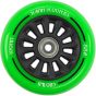 Slamm 100mm Nylon Core Wheel V2 - Black / Green