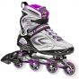 Roller Derby Aerio Q-80 Inline Skates - Silver / Purple