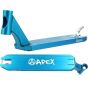 Apex Pro Turquoise Blue Scooter Deck – 23.6" x 4.5”