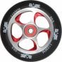 Dare Swift 110mm Scooter Wheel - Black / Silver / Red