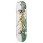 Enuff Cherry Blossom 8" Complete Skateboard - White / Teal
