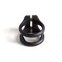 Ethic DTC Sylphe Black Double Clamp (31.8mm) Standard Size