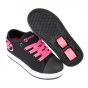 Heelys X2 Fresh Shoes - Black / Hot Pink