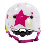 SFR Kids White / Pink Adjustable Skate Helmet