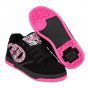 Heelys Propel 2.0 Shoes - Black / Pink / Zebra