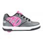 Heelys Propel 2.0 Shoes - Charcoal / Pink / Terry Logo