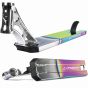 Root Industries Lithium Afterburner Scooter Deck - Neochrome Rocket Fuel – 20.7” x 4.8”
