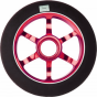 Logic 6 Spoke 110mm Scooter Wheel - Black / Red