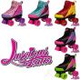 Luscious Retro Quad Roller Skates - Strawberry Kiss