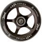 Drone Luxe Series 110mm Scooter Wheel - Black / Black