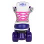 Rookie Roller Deluxe Purple / Pink / Grey Quad Roller Skates