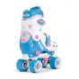 SFR Storm III Adjustable Quad Roller Skates - White / Pink