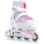 SFR Camden II White / Pink Adjustable Inline Skates / Rollerblades
