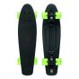 Xootz 22" LED Cruiser Skateboard - Black