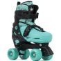 SFR Nebula Adjustable Quad Roller Skates - Green