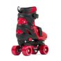 SFR Nebula Adjustable Quad Roller Skates - Red