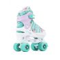 SFR Spectra Adjustable Quad Roller Skates - Pink / Green