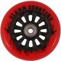 Slamm Wheels 110mm Nylon Core Red