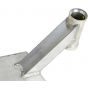 TSI Shred Sled Chrome Raw Silver Street Scooter Deck – 21.5” x 4.5”