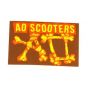 AO Bones Logo Sticker - Brown