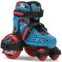 SFR Stomper Blue Boys Adjustable Tri Roller Skates