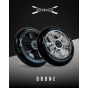 Drone X Supremacy Collab 110mm Scooter Wheels - Black