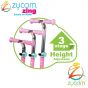 Zycom Zing 3 Wheel Teal / Pink Light Up Wheels Kids Scooter