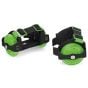 Xootz LED Heel Roller Wheels - Black / Green