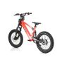 Revvi 18" Kids Electric Balance Bike - Red - Left Rear