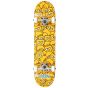Meow Sticker Pile Original Yellow Complete Skateboard - 7.5"